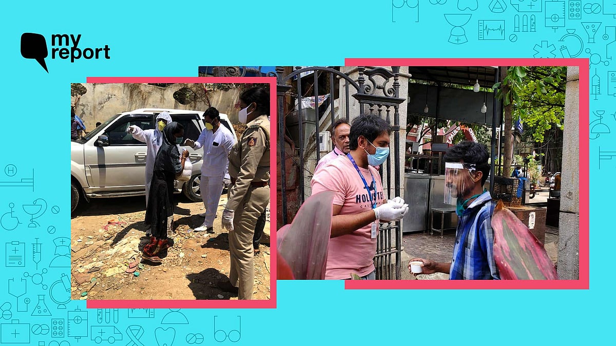 Fahad Khalid has been helping the needy during the coronavirus lockdown.