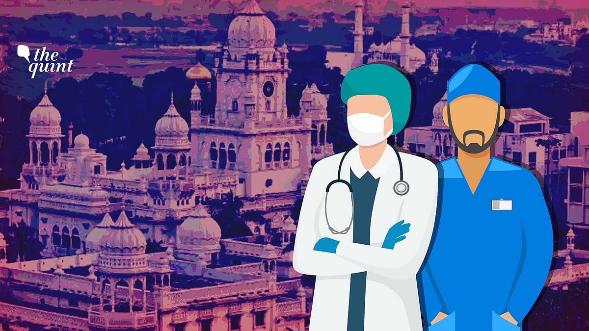 'It’s My Job, Why Fear a Disease?,' say doctors posted at KGMU corona ward. 