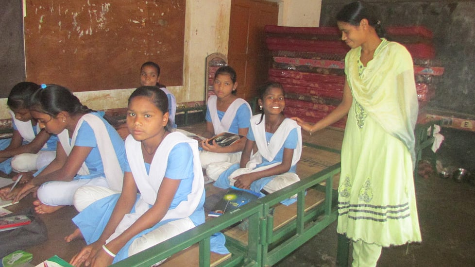 A school-cum-seasonal hostel in Komna administrative block, for the children of migrant workers. The school had to locate relatives since the hostel had to be shut during the lockdown.