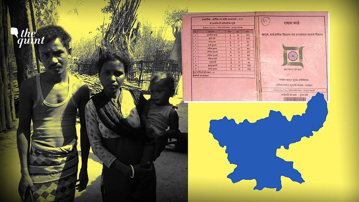 Lakhs of people in Jharkhand without ration cards are not given ration even after government promise.