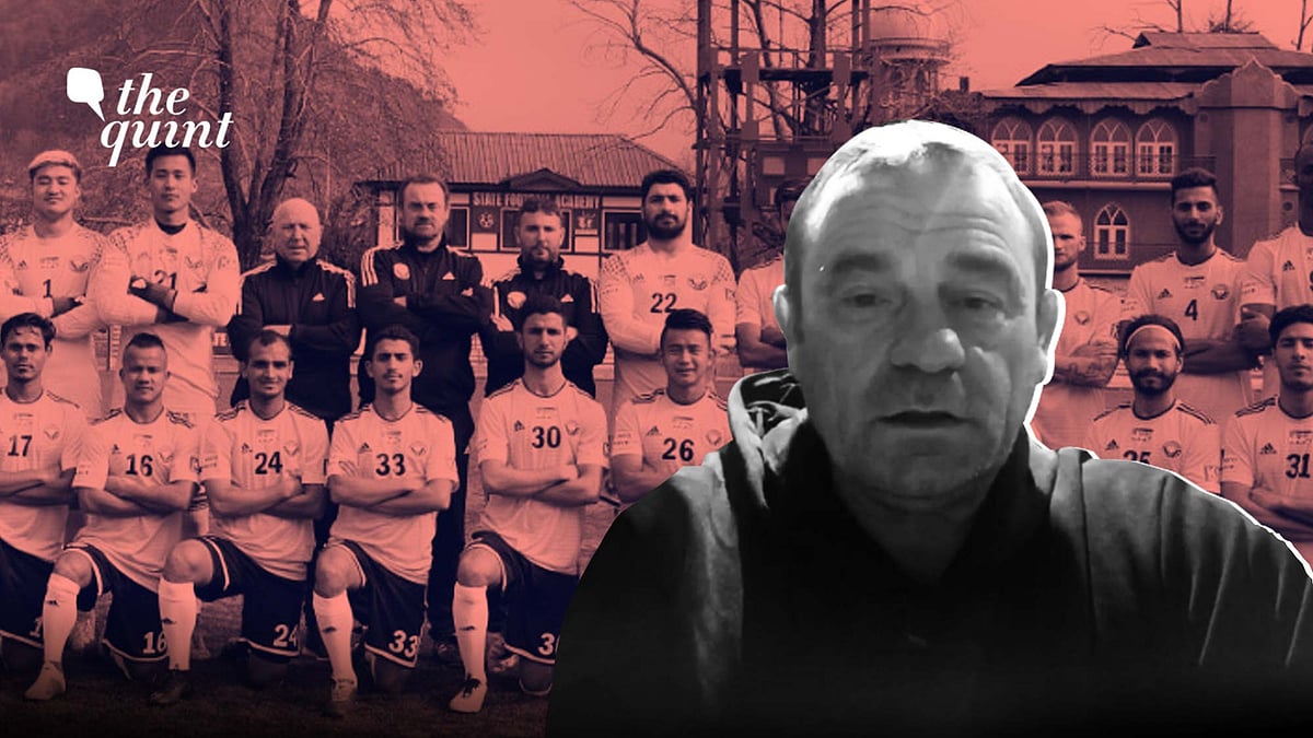 Real Kashmir FC’s Scottish coach David Robertson is stuck at a hotel in Srinagar.