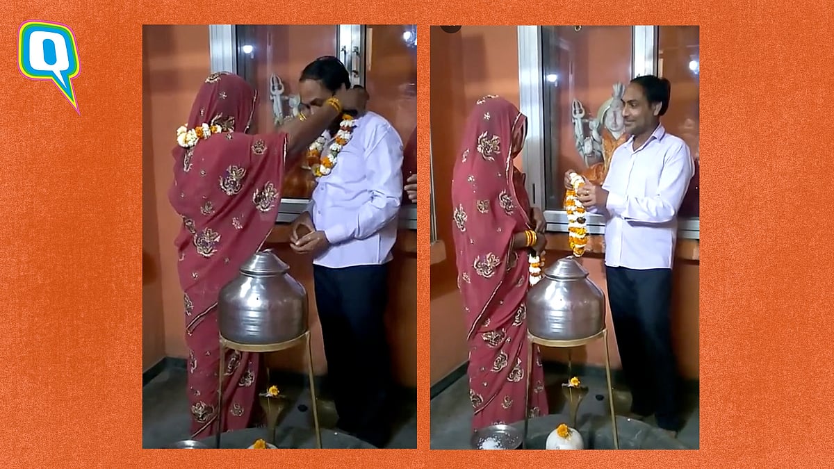 Ghaziabad couple ties the knot amid lockdown