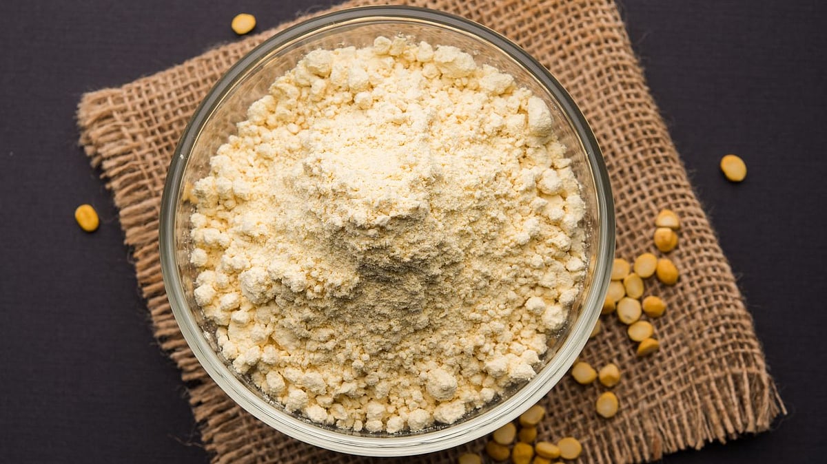 Besan is a really healthy food option.