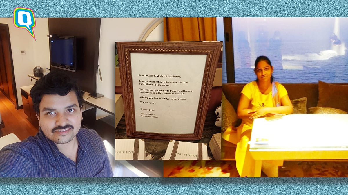 Doctors staying at the Taj properties