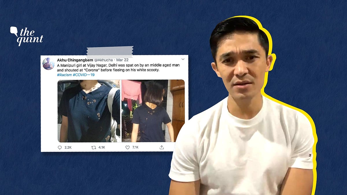 Indian football captain Sunil Chhetri criticises racist attacks on Northeasterns amid Coronavirus threat.