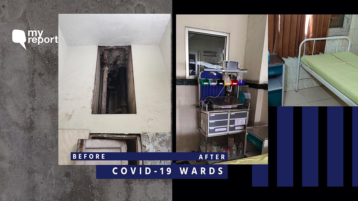 The hospital ward was cleaned and sanitized in 24 hours.