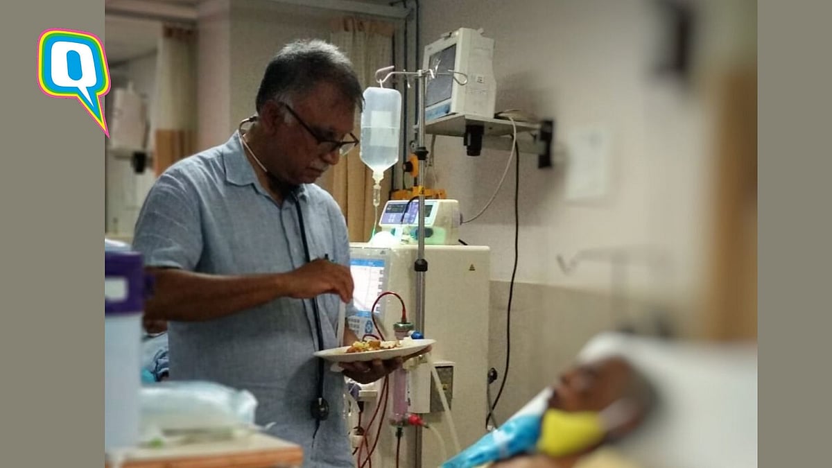 Doctor goes the extra mile for his patient.