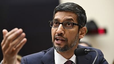 File photo of Google and Alphabet CEO Sundar Pichai.