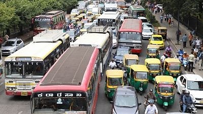 The Karnataka police has banned two- and four-wheelers from the road till 14 April.