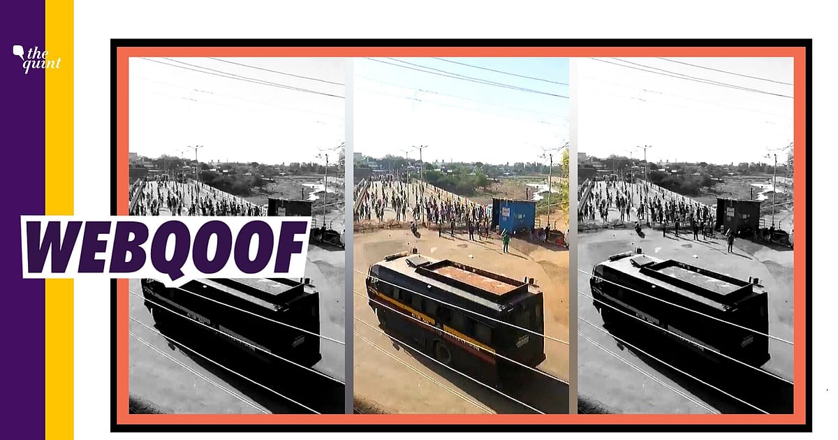 Image accompanying Muslims came out on streets in Maharashtra to offer prayers and attacked cops on duty