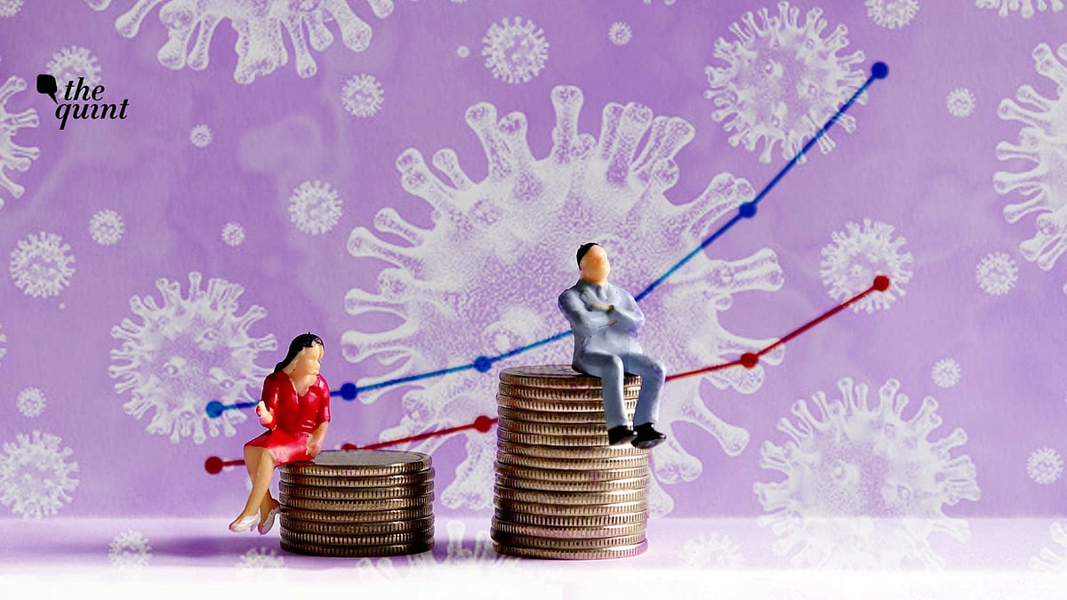 Women earn about one-fifth less money than men around the world and coronavirus is likely to widen this gap.