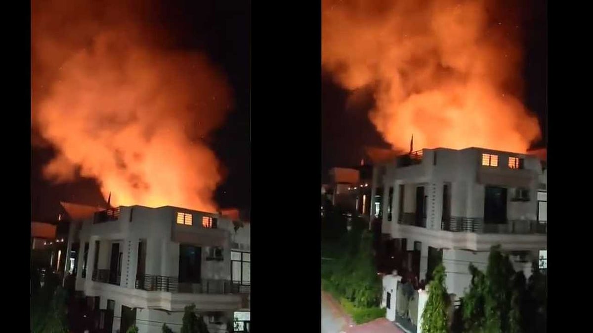Massive fire in Jaipur on 5th April 2020