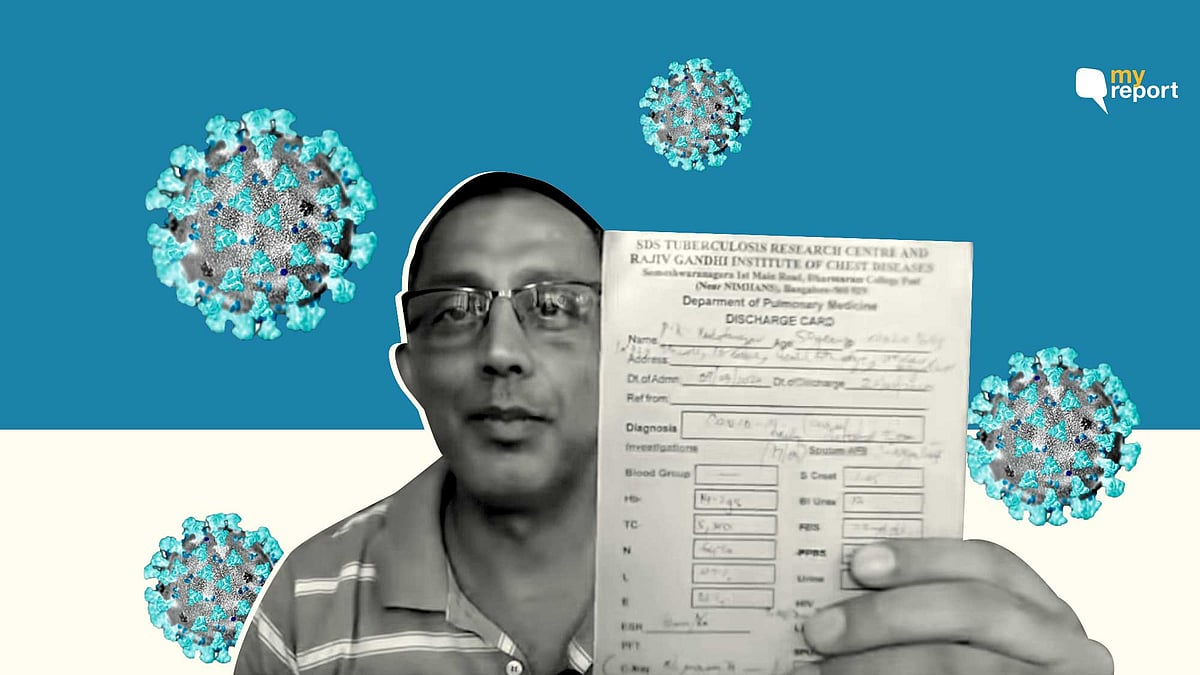 Karnataka’s first COVID-19 survivor, PR Venkat.