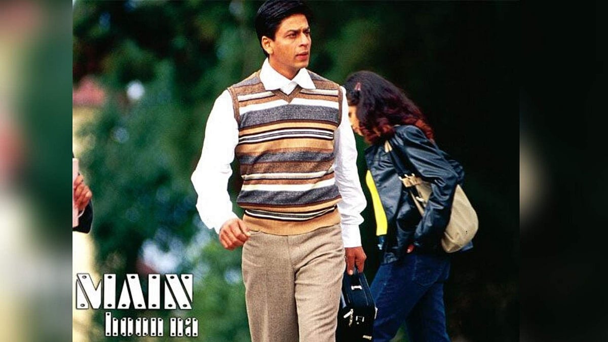 A poster of 2004 film ‘Main Hoon Na’.&nbsp;