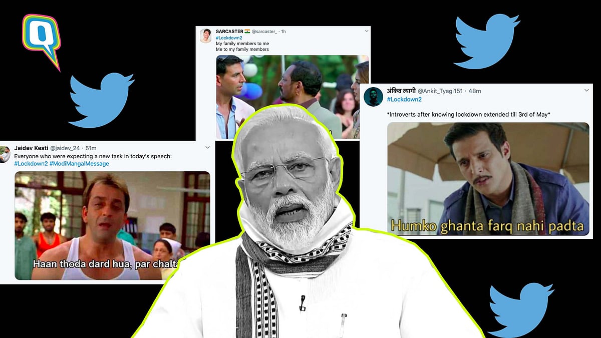 PM Narendra Modi announced the extension of nationwide lockdown till 3 May.