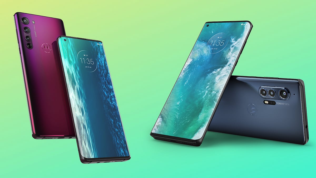 Motorola has launched two new flagship-quality Android smartphones.