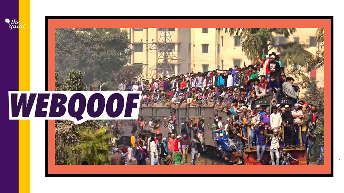 A video of an overcrowded train is being shared with a claim that it is Migrants train deployed from Mumbai to West Bengal.