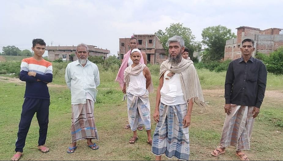 Migrant Workers Walking Home, Charged By Police