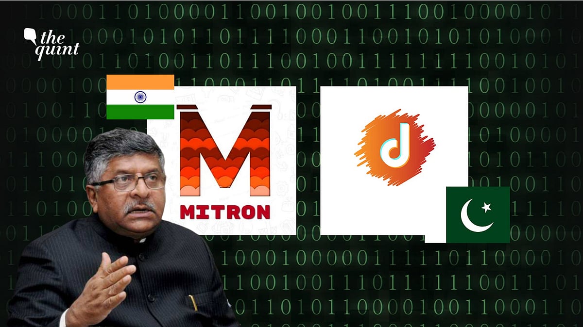 On the same day when Mitron was proven to have not been developed in India, Electronics & IT Minister Ravi Shankar Prasad hailed the app as India’s answer to TikTok and Facebook.