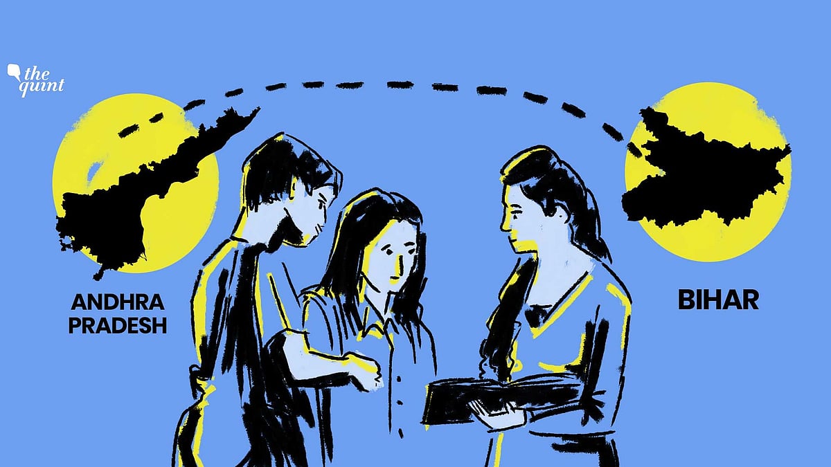 Over 95 school students stuck in Visakhapatnam in Andhra Pradesh reached out for help to go back home to Bihar. 