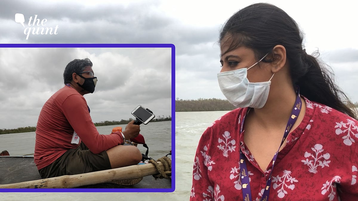 We thought we came back wihout a story from the Sunderbans, but here we are.