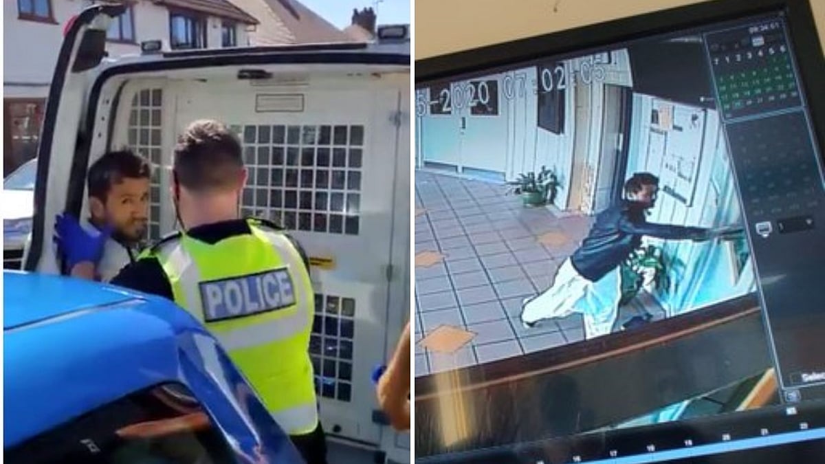 A Pakistani man, vandalised the Guru Arjan Dev shrine in Derby on Monday, 25 May.