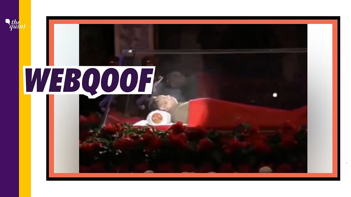 A viral video falsely claimed to show the funeral of North Korean leader Kim Jong-Un.
