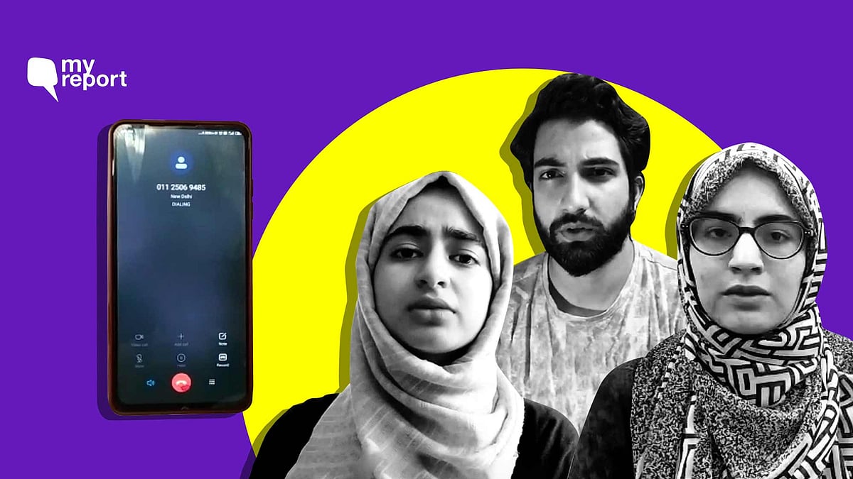 Stranded students await to go back to Kashmir amid the coronavirus lockdown.&nbsp;