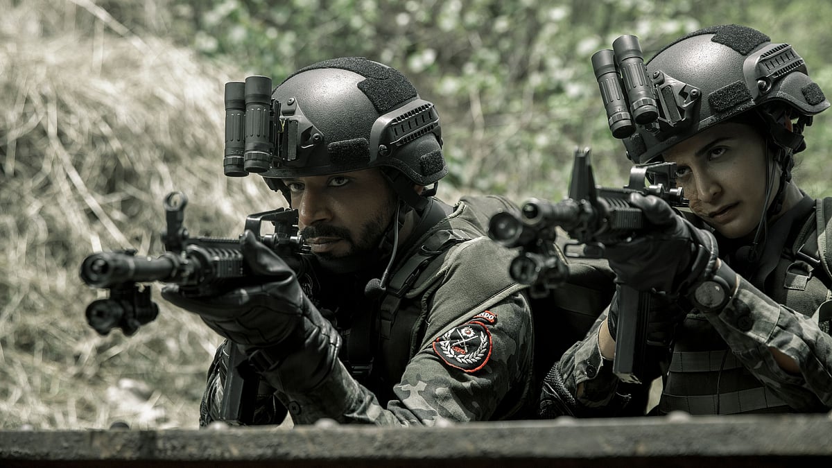 Vineet Singh and Aahana Kumra in <i>Betaal.</i>
