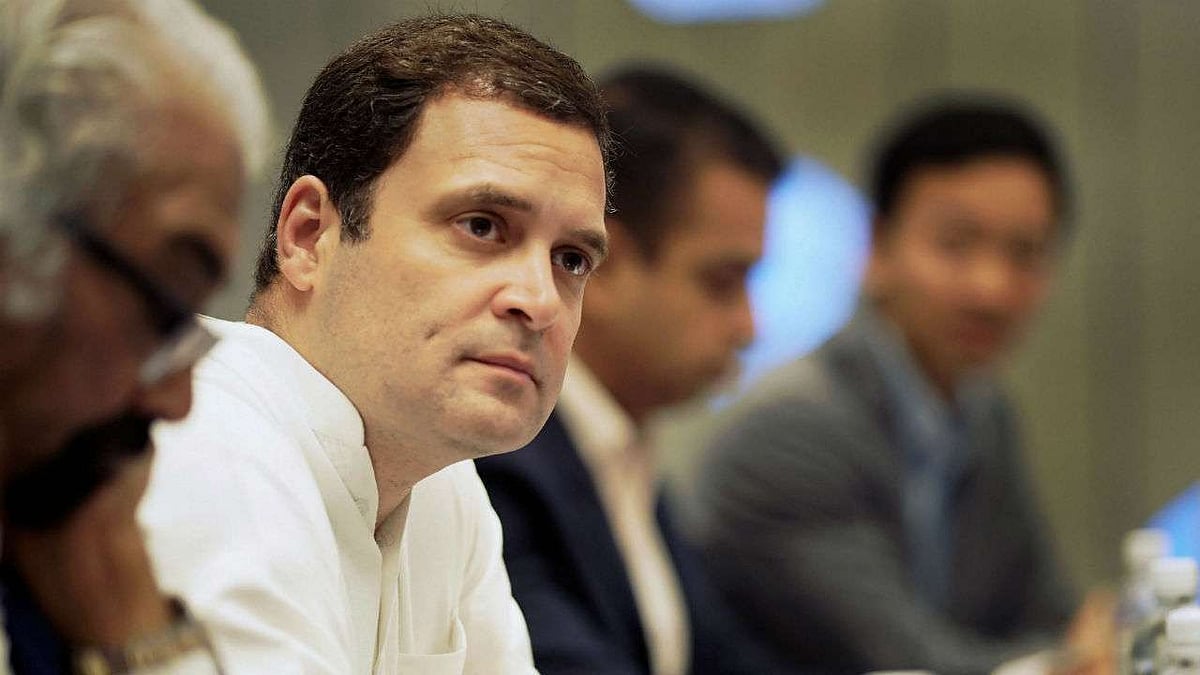 File image of Congress leader Rahul Gandhi.