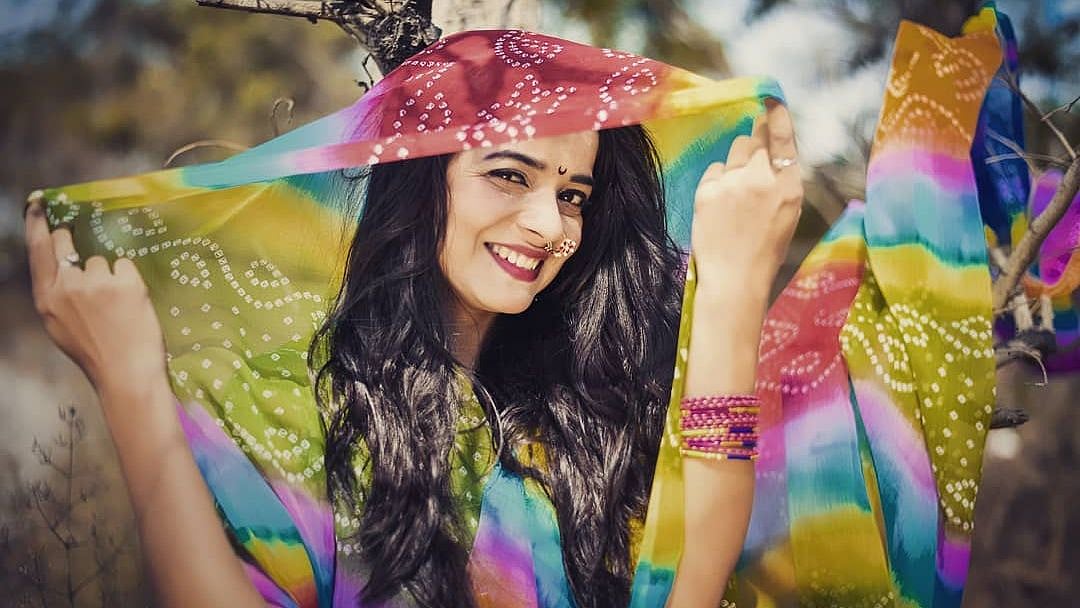 TV actor Preksha Mehta. 