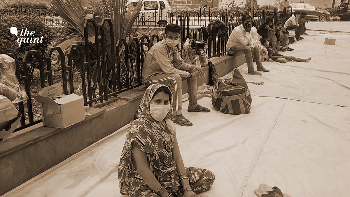The Delhi Police abandons migrant workers on road amid lockdown, who have no food or money to pay rent. Nor is the police providing them information about Shramik trains.&nbsp;