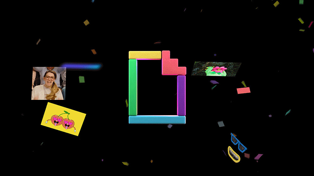 Facebook creates a celebration GIF after acquiring Giphy.&nbsp;