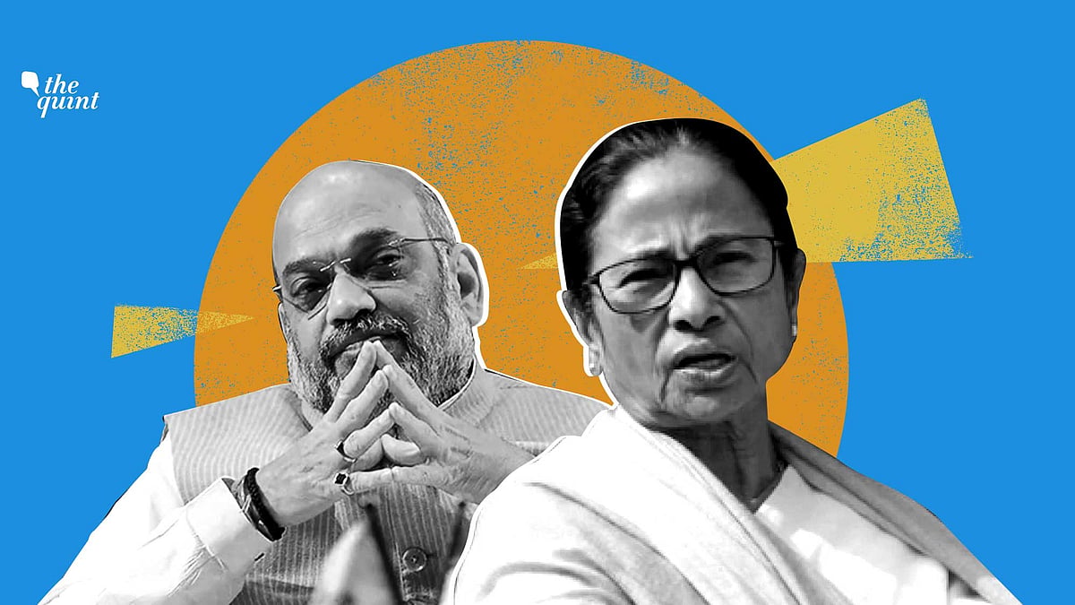 Amit Shah and Mamata Banerjee.&nbsp;