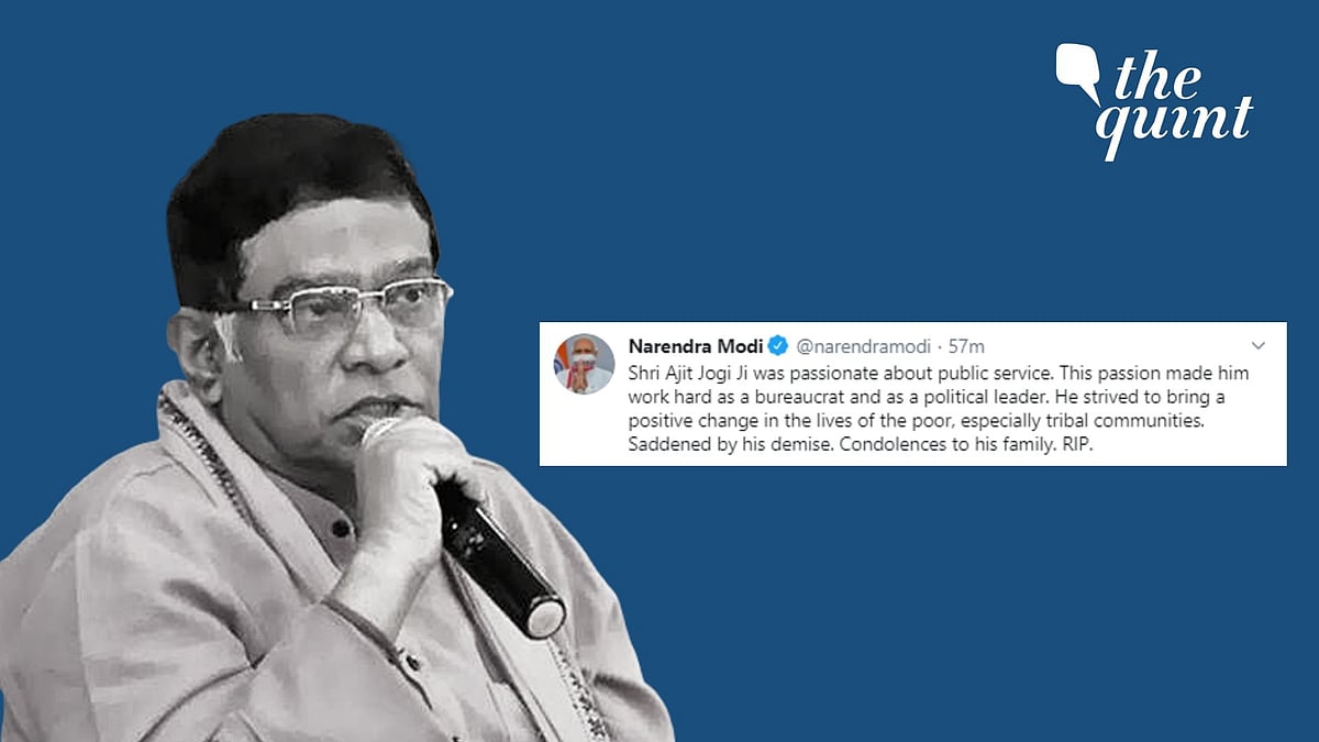 Prime Minister Narendra Modi on Friday, 29 may condoled the death of former Chhattisgarh CM Ajit Jogi.