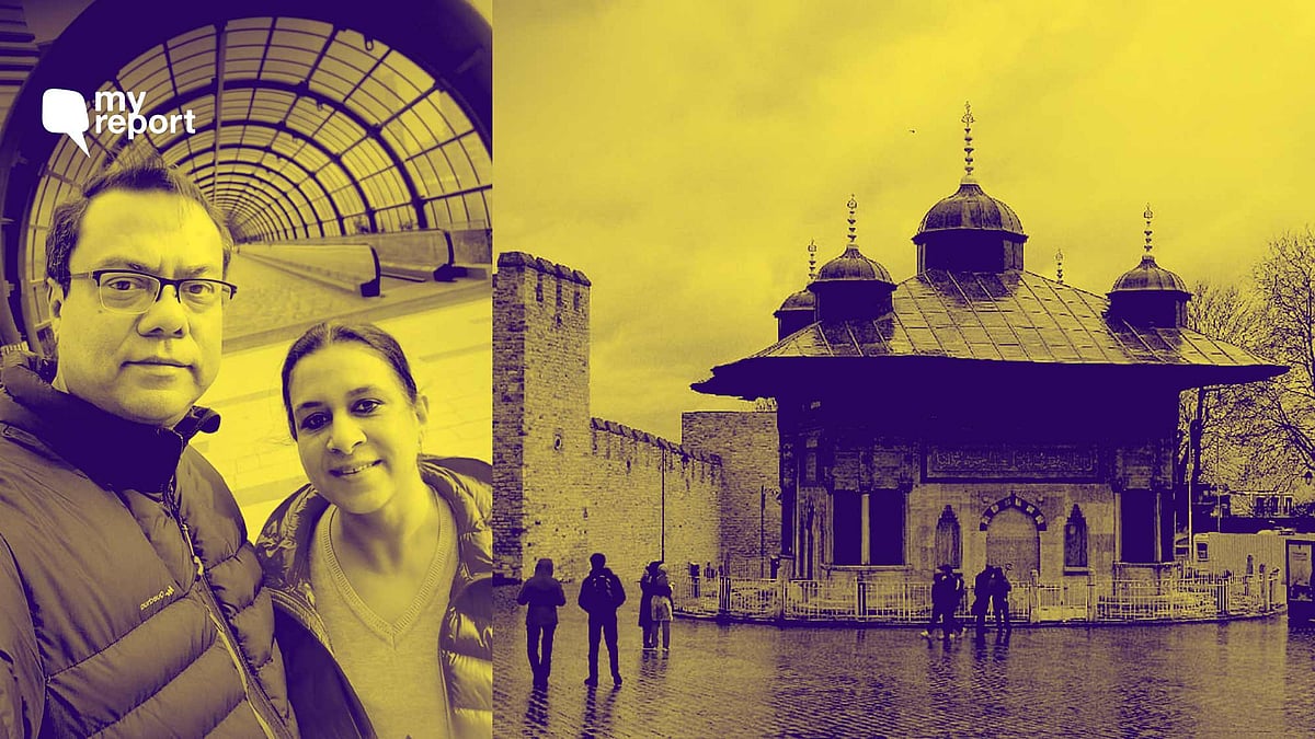 Delhi-based Carol Mitra and her husband have been in Istanbul since 14 March amid the coronavirus pandemic.