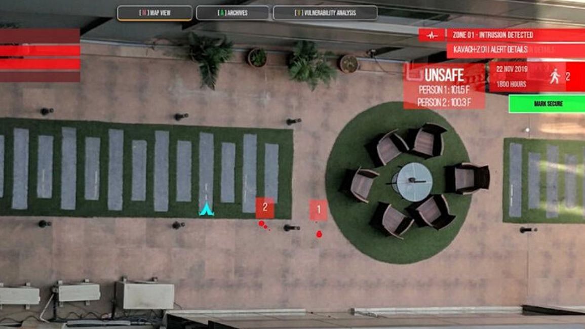 3D thermal imaging can pick out people with high temperatures in public spaces.&nbsp;