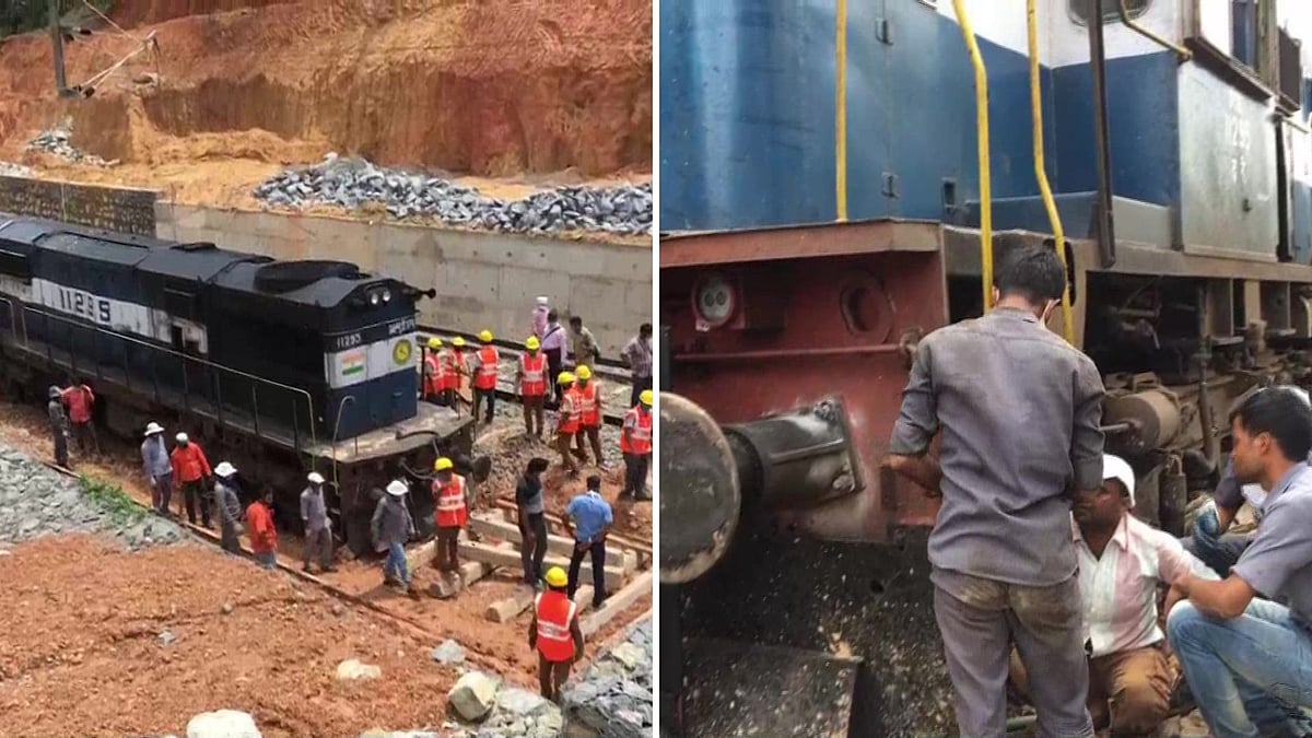 A ‘Shramik Special’ train enroute Jaipur from Kerala’s Tirur derailed in Mangaluru in the wee hours of Tuesday, 19 May.