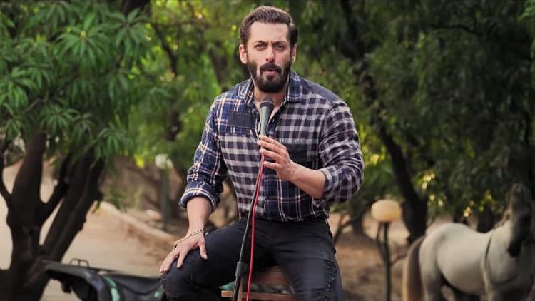 Salman Khan in a still from ‘Bhai Bhai’.