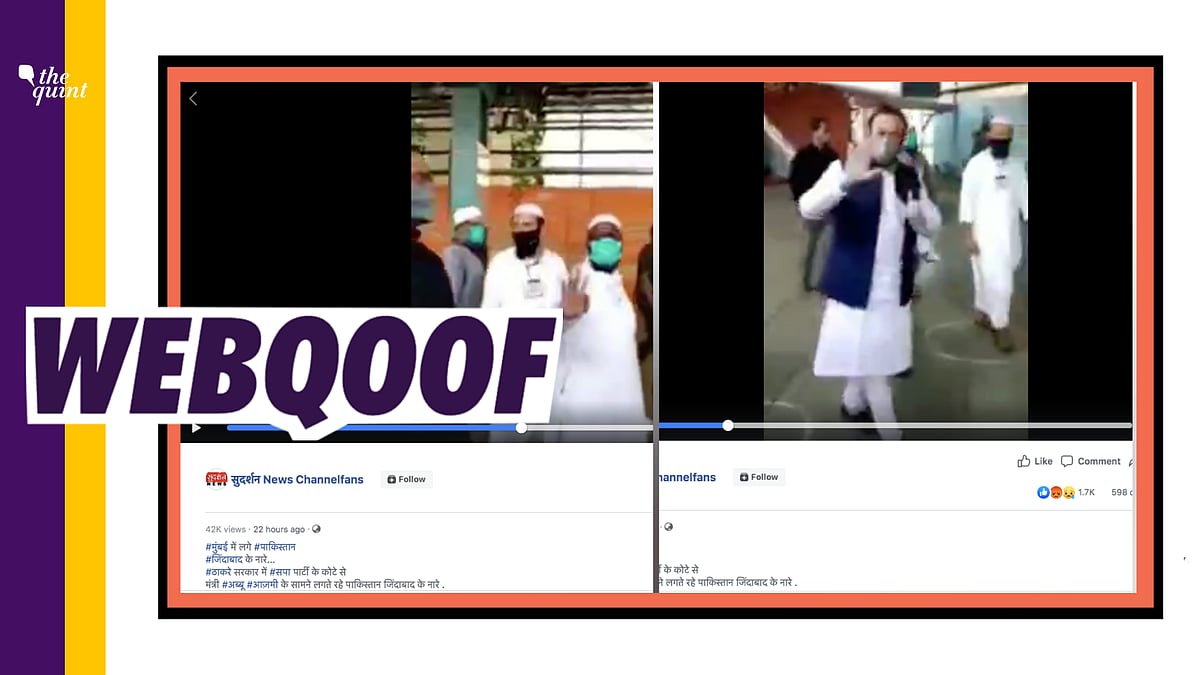 The message being shared with the video appears to be deliberately misleading.
