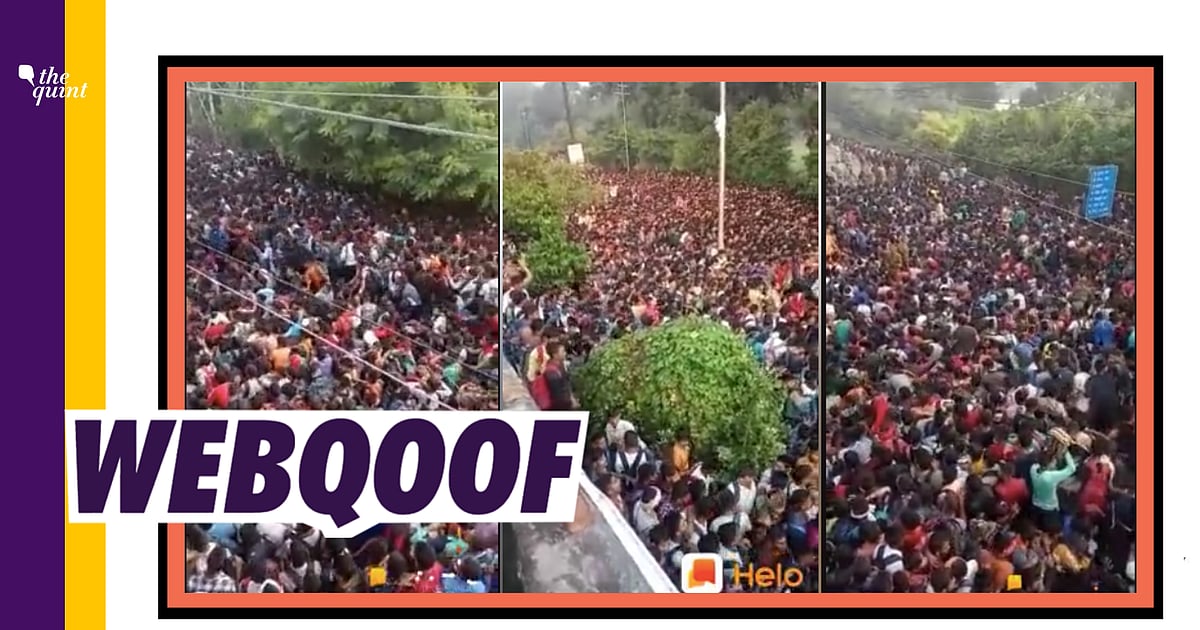 Image accompanying Migrant labourers stuck at Delhi-Uttar Pradesh border in Ghazipur amid lockdown.