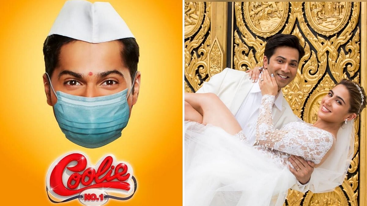The posters of <i>Coolie No. 1</i>