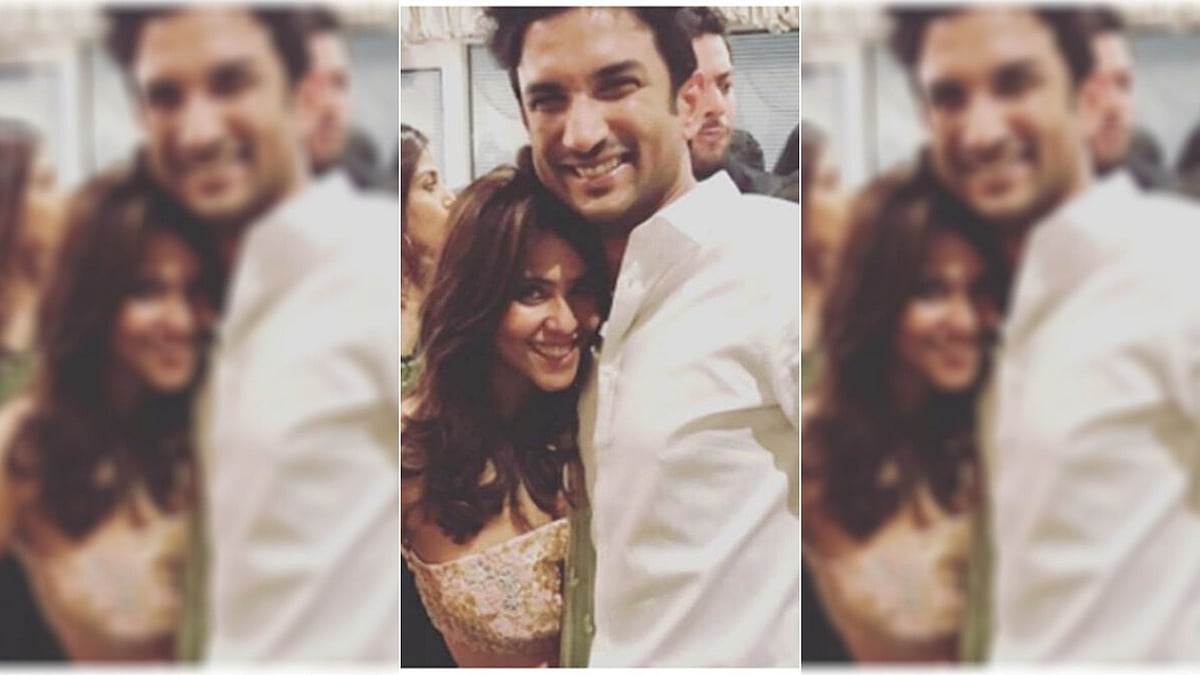 Ekta Kapoor with Sushant Singh Rajput.