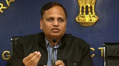 Delhi Health Minister Satyendar Jain.