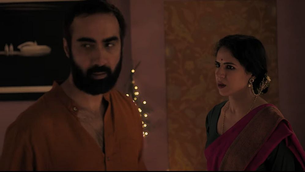 Ranvir Shorey and Mansi Multani play a married couple in Kadakh.