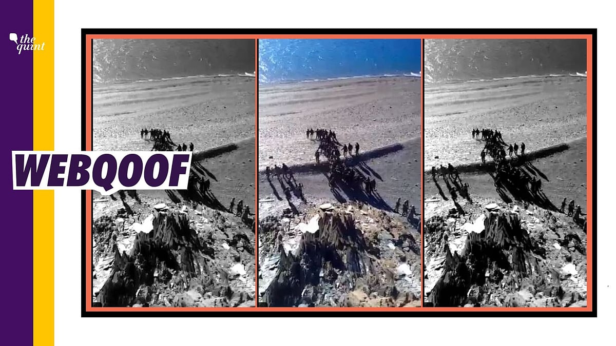 An old video is being shared on social media with a claim that it shows the ‘violent face-off’ between armies of the two countries in the Galwan Valley.