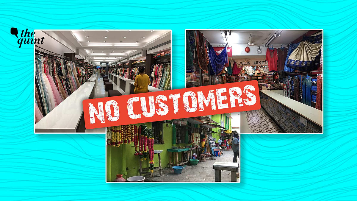  After a long lull, shops in T Nagar have opened following an order from the Tamil Nadu government allowing all standalone shops to be open.