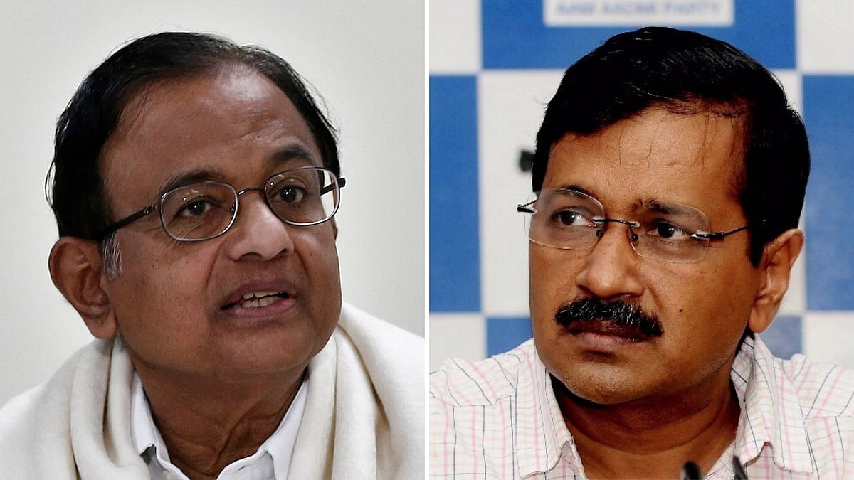P Chidambaram and Arvind Kejriwal.&nbsp;