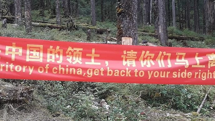 This is the same valley where last year there were reports of Chinese troops entering 12 km inside Indian territory