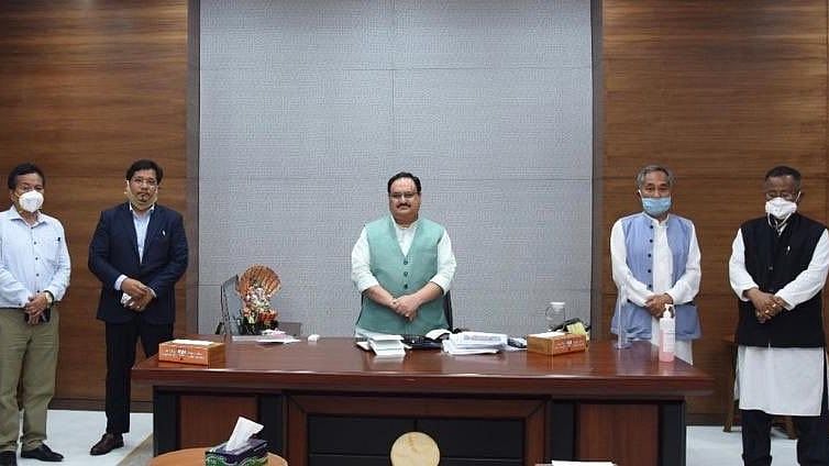 Earlier, nine MLAs in Manipur had dealt a huge blow to the N Biren Singh-led BJP government by withdrawing support.